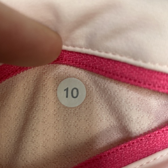 SOLD Lululemon Run: Pace Setter Skirt in Frangipani Parfait Pink / Parfait - Picture 5 of 5